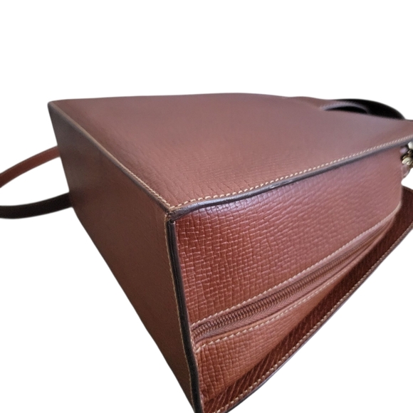 Loewe RARE Leather Brown Handbag Crossbody Bag - Picture 13 of 16